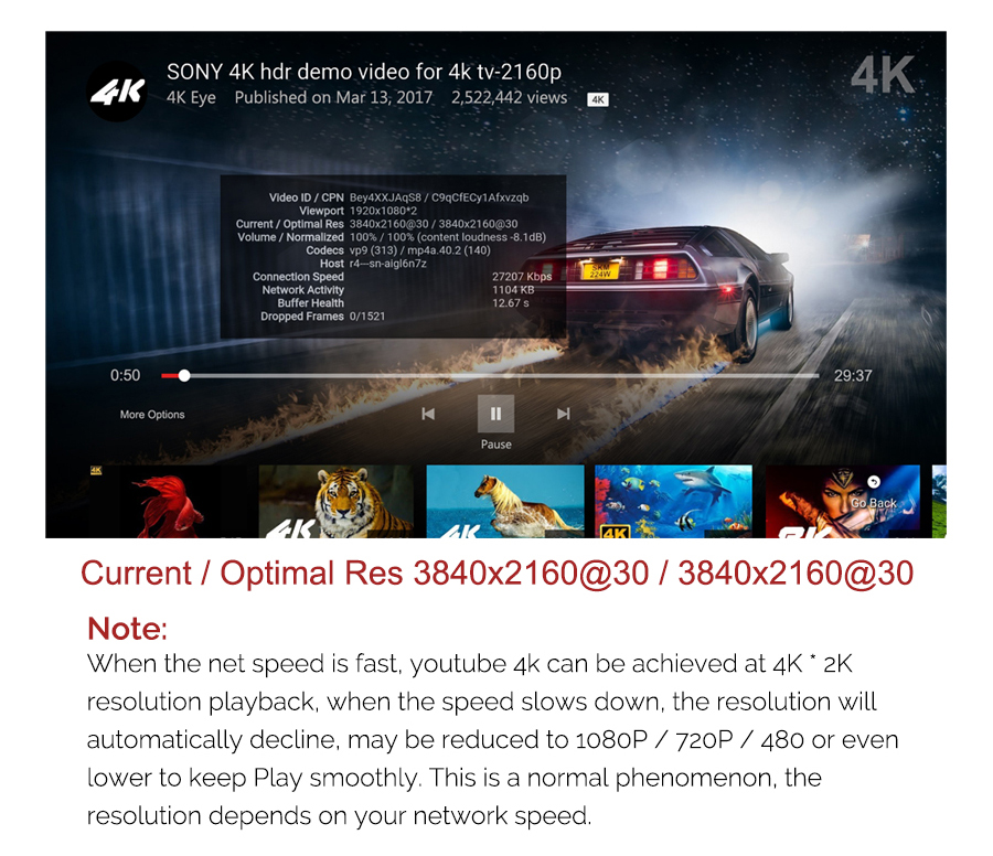 Bundle MECOOL M8S PRO Plus YouTube 4K Netflix Android 7.1.1 Amlogic S905X 2GB/16GB WIFI 4Kx2K@60fps VP9 HDR10 + Tronsmart TSM01 English Airmouse