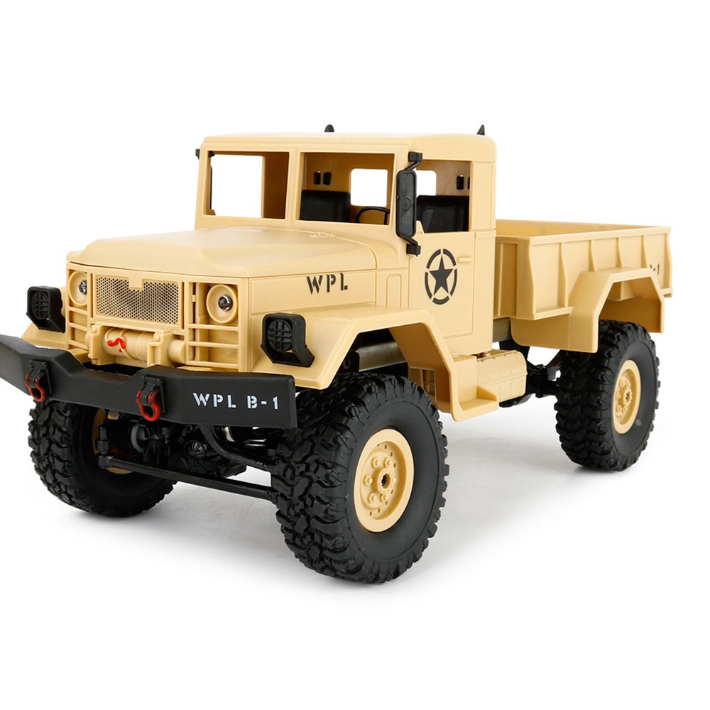 WPL B-1 DIY Car Kit 2.4G 1:16 4WD Off-road Vehicles RC Car without Electronic Parts KIT - Khaki