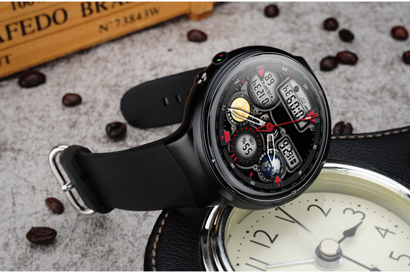 Makibes I4 Air 3G MTK6580 Smartwatch Phone Quad Core 1.3GHz 2GB RAM 16GB ROM 2.0MP Camera Heart Rate Monitor - Black