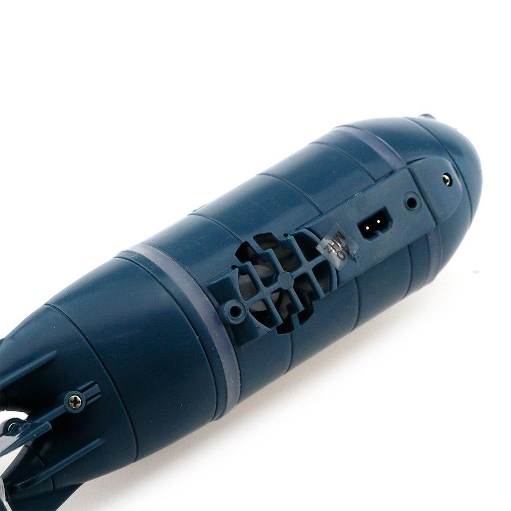 Happy Cow 777-216 40MHz 6CH Mini RC Racing Submarine Boat with LED Remote Control Toys RTR - Blue