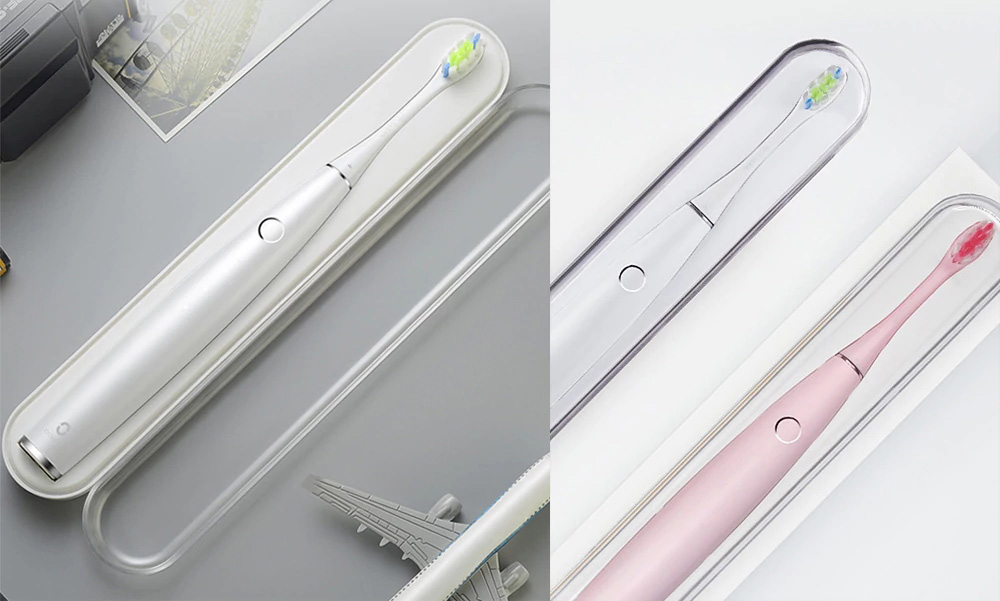 Xiaomi Oclean One Sonic Electrical Toothbrush Bluetooth APP Control IPX7 Waterproof International Version -Pink