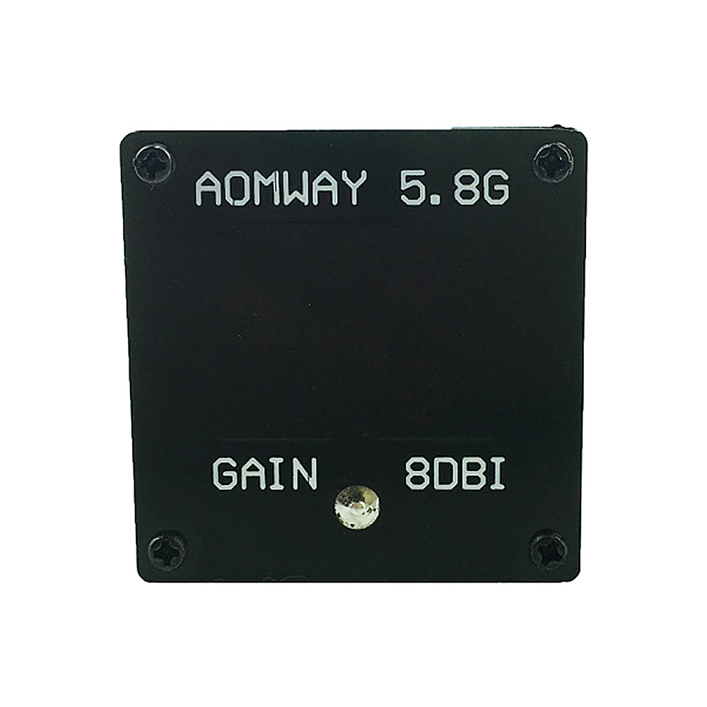 Aomway ANT015 5.8GHz 8dBi Right Hand Circular Polarized RHCP RX FPV Flat Antenna - SMA Male