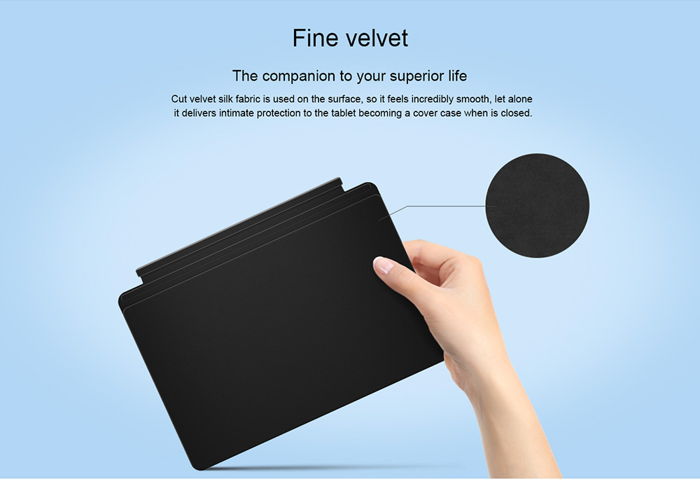 Magnetic Docking Keyboard For Chuwi SurBook Mini Tablet PC - Black