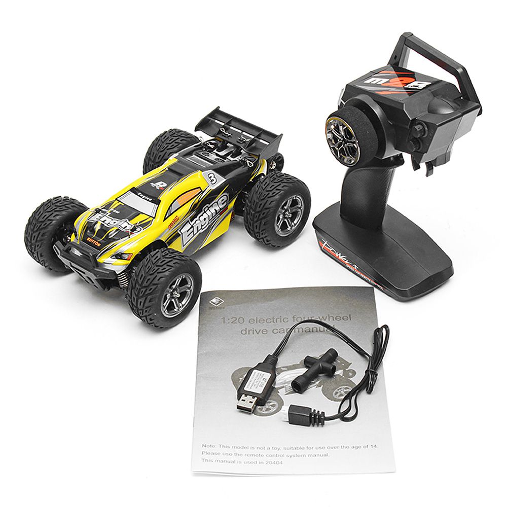 WLtoys 20404 RC Car RTR Yellow