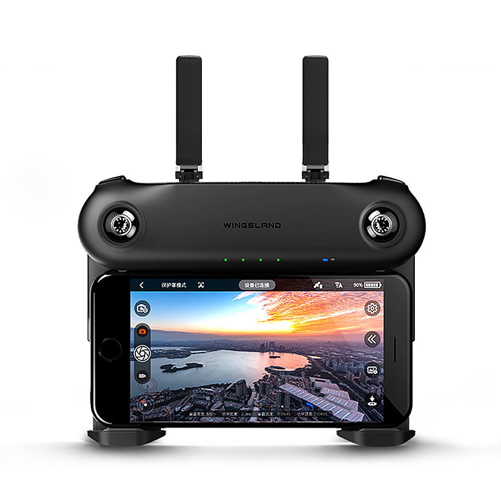 Wingsland R6 2.4G/5.8G Portable Foldable Transmitter for Wingsland X1/S6/M5 RC Quadcopter