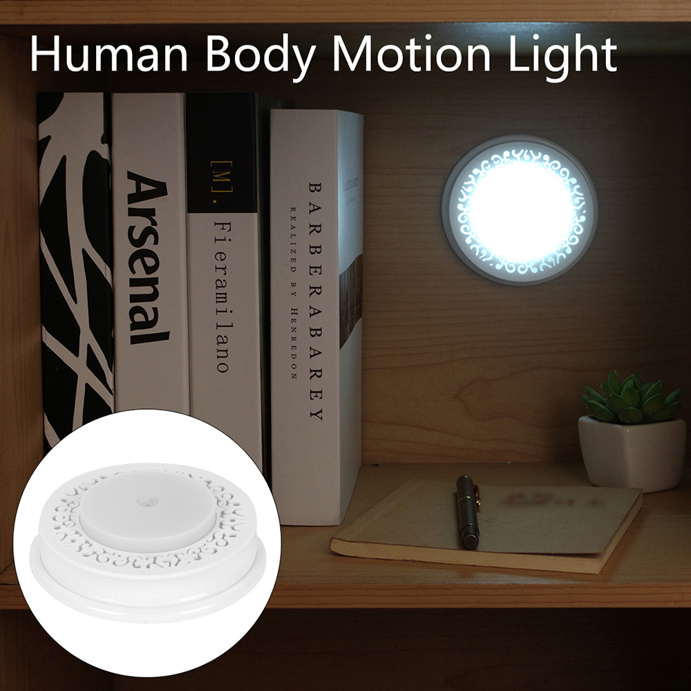Body Induction Lamp 180LM Corridor Doorway Closet Light - White