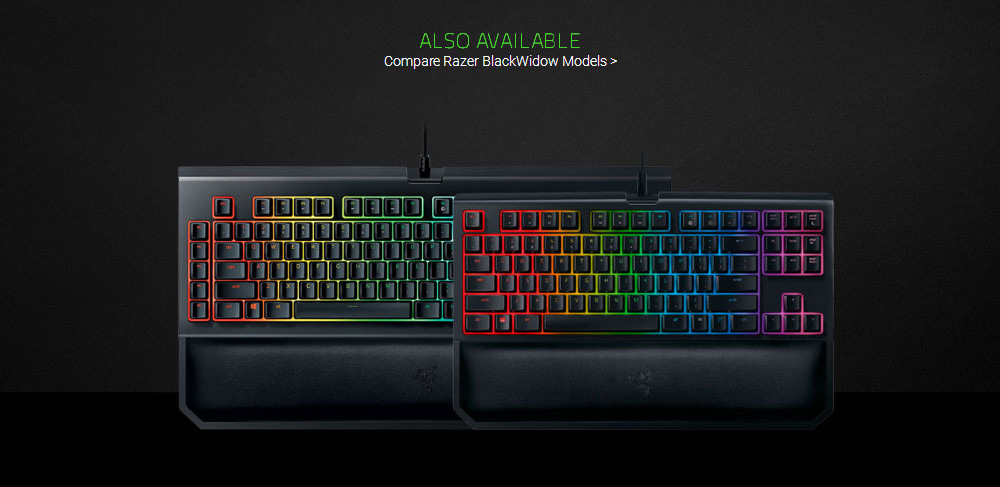 Razer Blackwidow Tournament Edition Chroma V2 Mechanical Keyboard