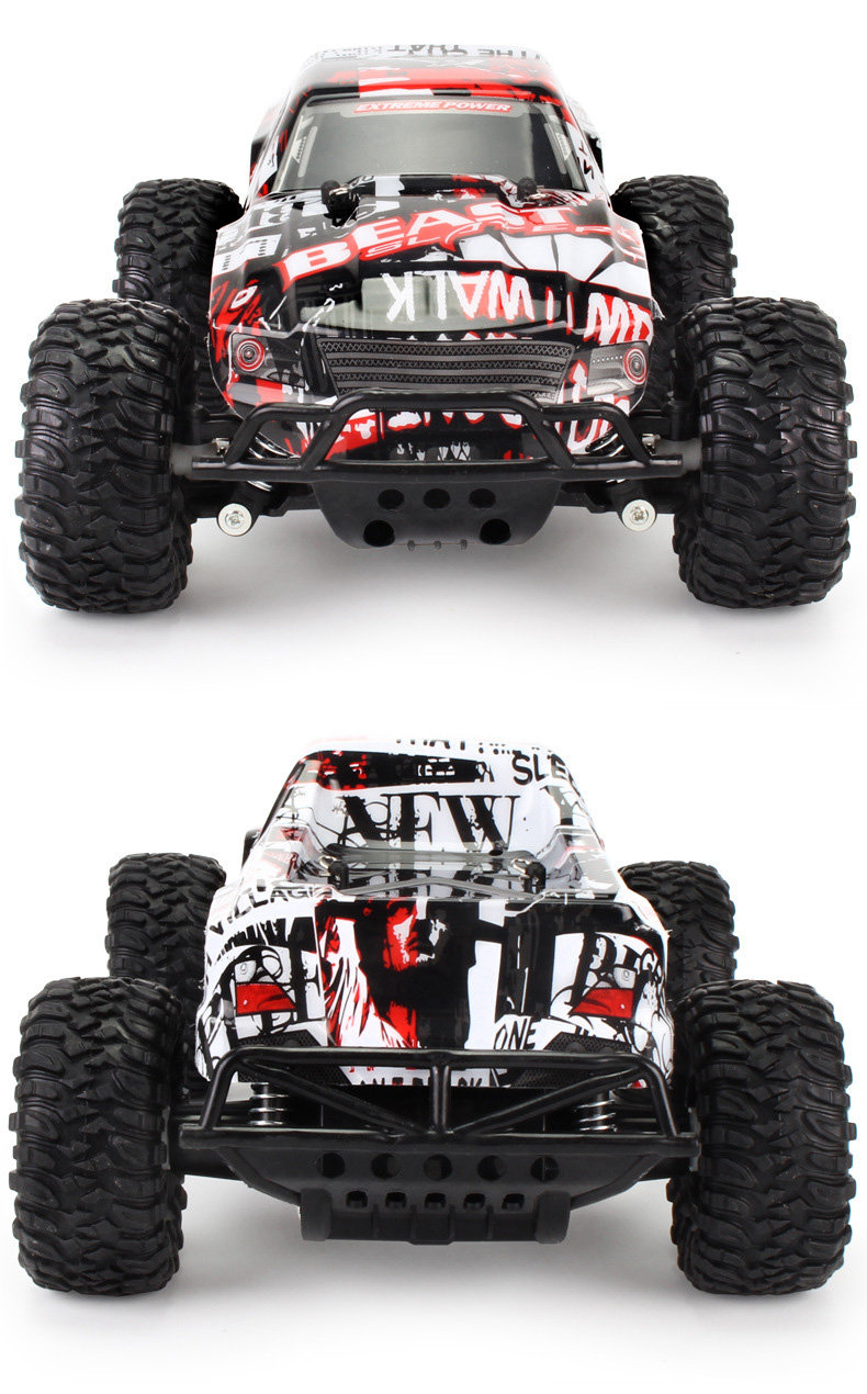 JD-2611B 2.4G 1:16 Brushed High Speed Off-road Vehicles RC Car RTR - Red