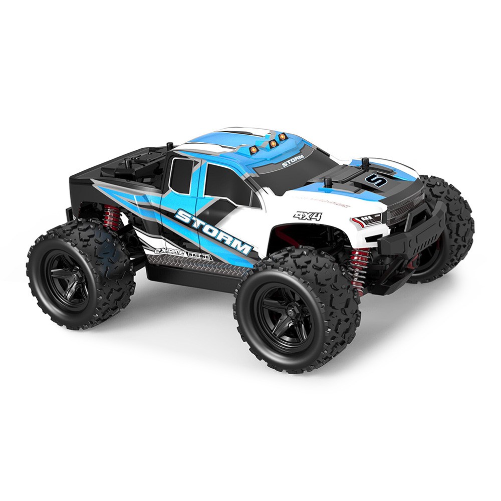 HS18302 1:18 2.4G 4WD Brushed Off-road RC Car RTR - Blue