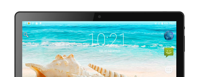 NOOMAI A108S 4G LTE Phablet MTK6737 Quad Core 1.5GHz 10.1" 2GB RAM 16GB ROM Tablet Dual SIM Dual Standby GPS Android 6.0 - Black