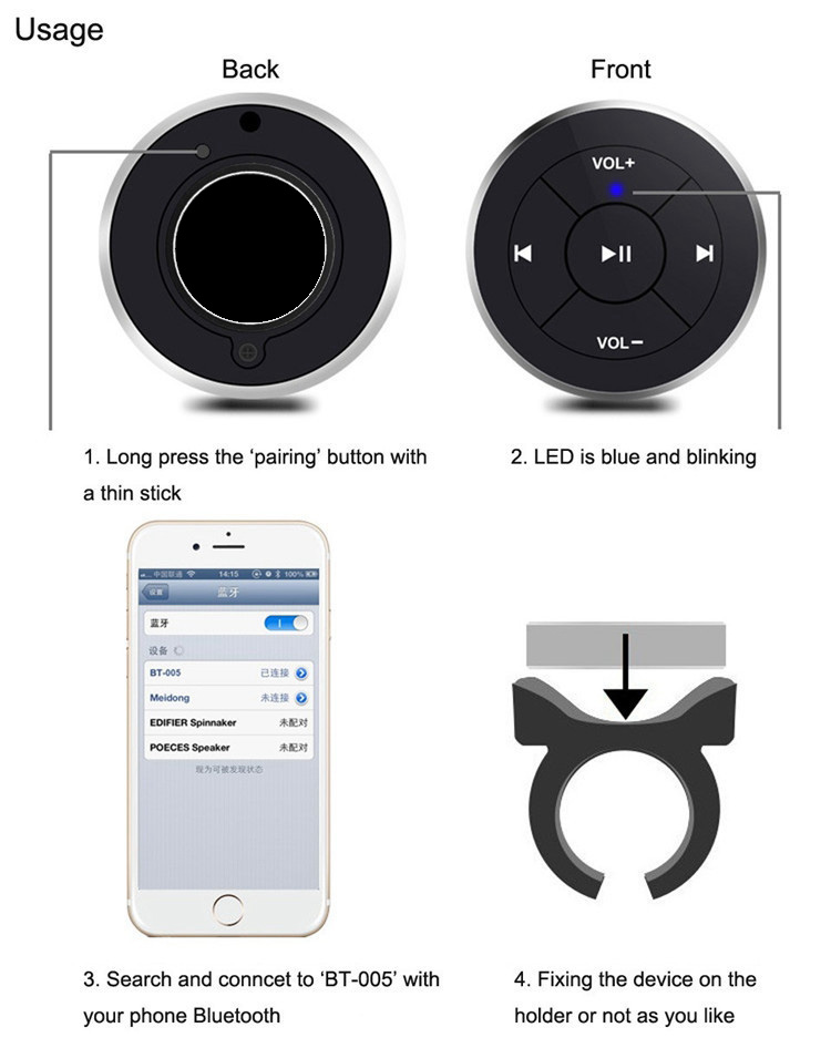 car bluetooth with remote