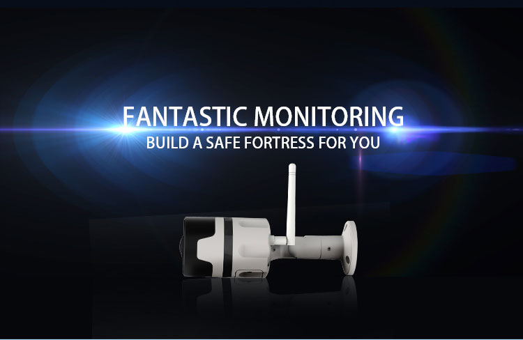 VStarcam C63S 1080P WiFi IP Camera 1/2.9 Inch CMOS PnP IR-Cut Night Vision Motion Detection IP66 Waterproof Security Camera -White