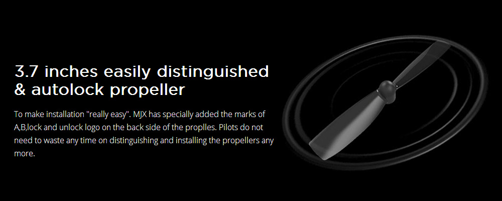 MJX Bugs 3 B3 Mini Brushless Drone with 1306 2750KV Motor 4in1 4A ESC RC Quadcopter RTF - Black