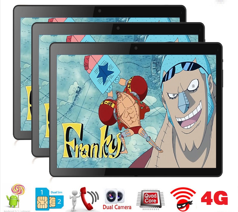 NOOMAI A108S 4G LTE Phablet MTK6737 Quad Core 1.5GHz 10.1" 2GB RAM 16GB ROM Tablet Dual SIM Dual Standby GPS Android 6.0 - Black