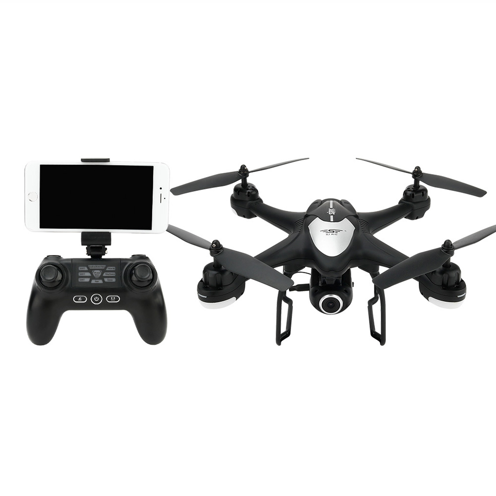 SJRC S-SERIES S30W WIFI FPV Double GPS with 720P HD Camera Follow Me Mode RC Quadcopter RTF - Red