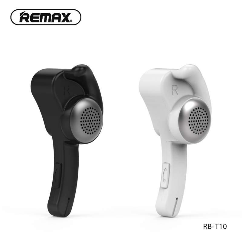 REMAX RB-T10 Wireless Bluetooth Headphone with Mic Multi-Point Connection - Black