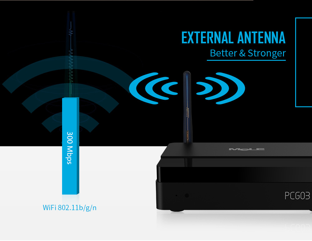 MELE PCG03 Licensed Windows 10 Fanless Desktop Mini PC 2GB/32GB Intel Bay Trail Atom Z3735F HDMI VGA LAN Bluetooth WiFi