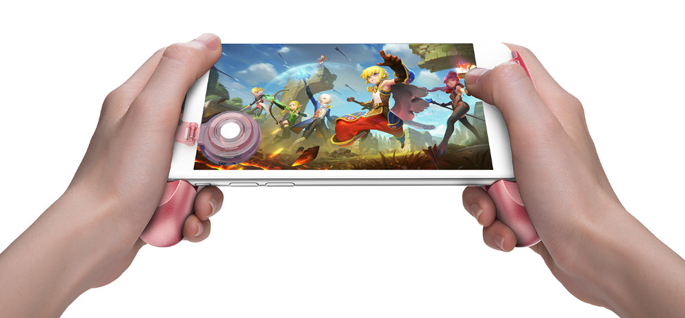 Gamesir F1 Joystick Grip Extended Handle Game Controller for All Smartphone - Light Blue