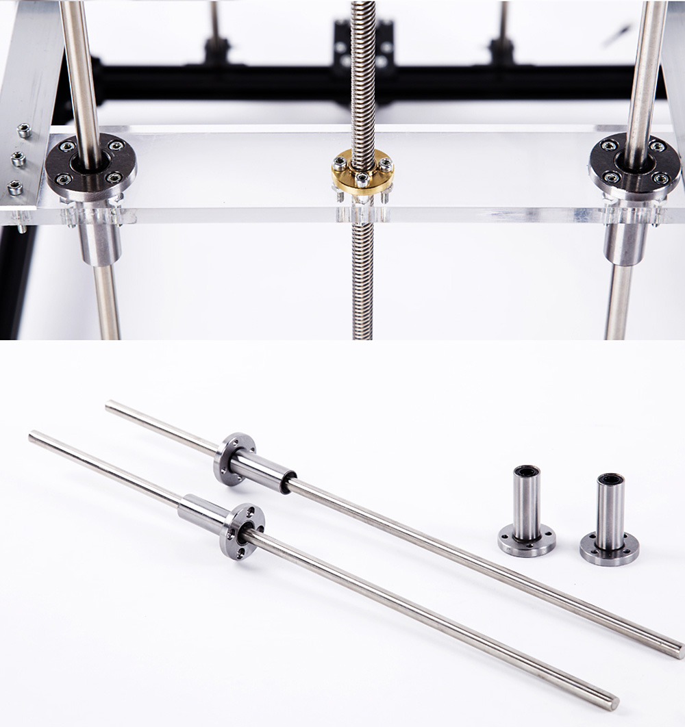 Flsun-F3 3D Printer DIY Kit Touch Screen Dual Nozzle Auto Leveling Large Printing Size 260X260X350