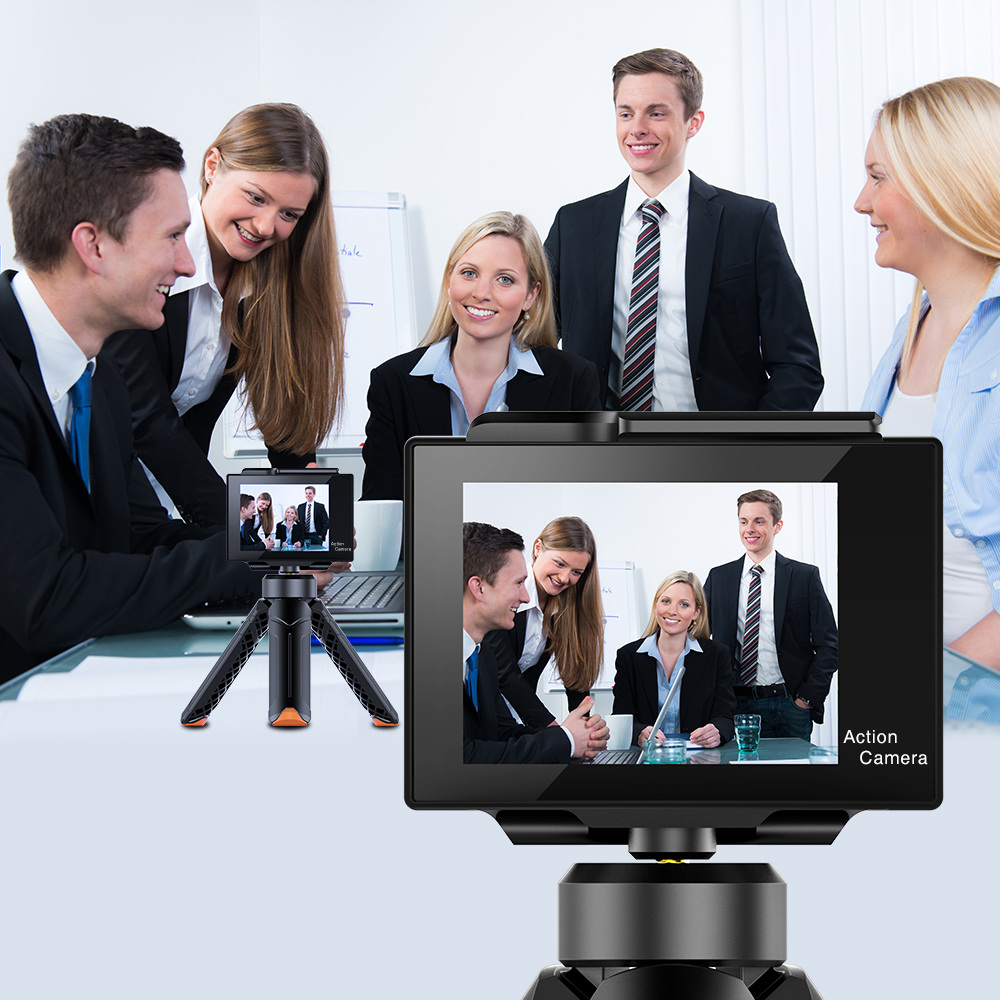 Virtoba Elite X iCatch SPCA6330M GC4603 2.0 Inch LCD Action Camera WiFi 1080P 30FPS 170 Degree Wide Angle Waterproof - Black