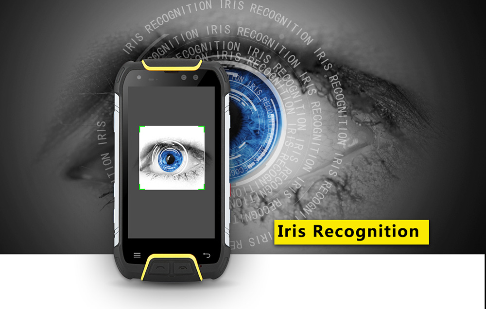 SNOPOW M10 5.0 Inch 4G LTE Smartphone IP68 Waterproof FHD 6GB 64GB MTK6757 Octa Core 16.0MP Camera Android 7.0 6500mAh Large Battery Fast Charge NFC- Yellow