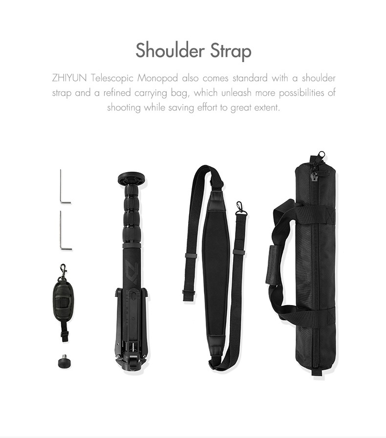 Zhiyun Crane 2 Handheld Gimbal Spare Parts Telescopic Monopod