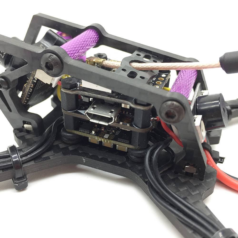 HGLRC Hornet 120mm FPV Racing Drone with Omnibus F4 4in1 13A 2-3S ESC 25mW/100mW/200mW/350mW Switchable VTX - PNP
