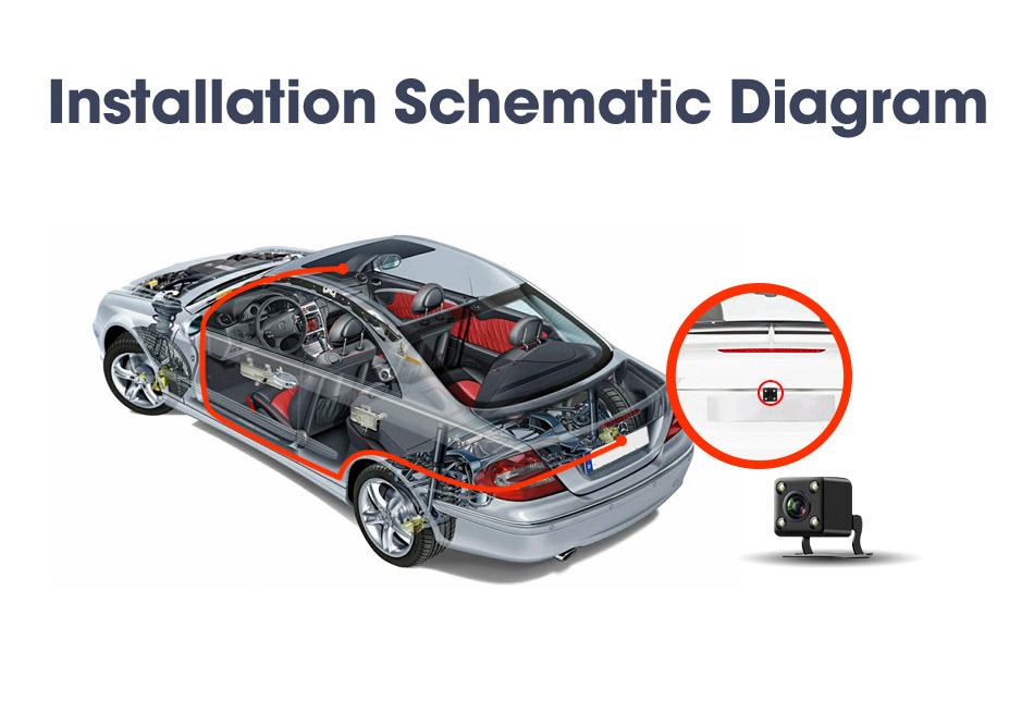 V40 MTK6582 7 Inch 3G Dash Camera FHD 1080P WiFi Android 5.0 GPS Rear-mirror DVR 140 Degree FOV Dual Lens - Black