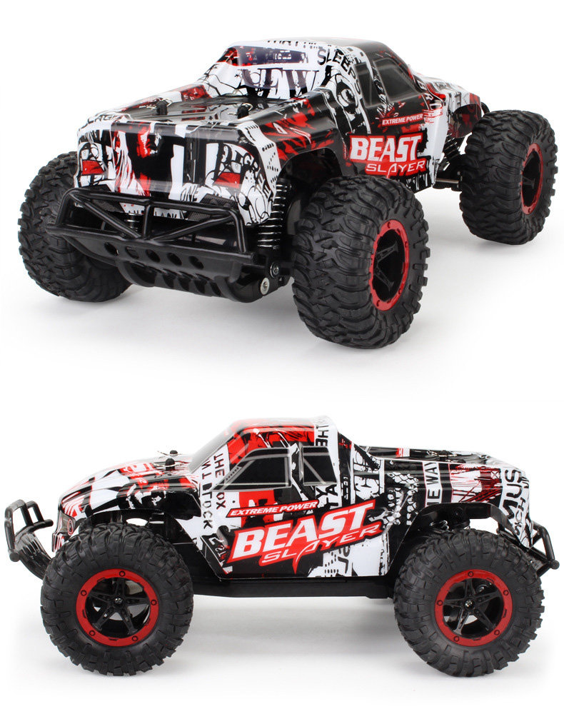 JD-2611B 2.4G 1:16 Brushed High Speed Off-road Vehicles RC Car RTR - Red