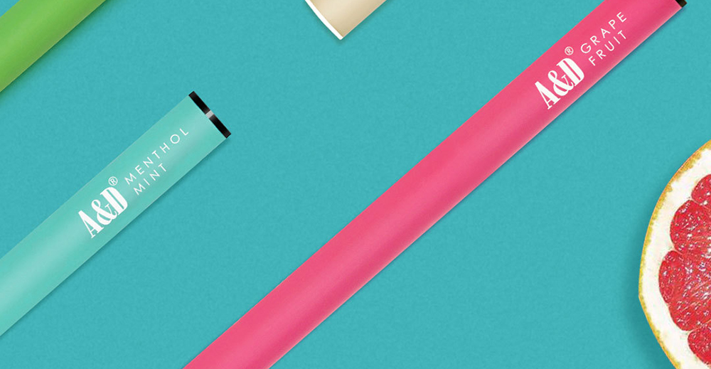 4PCS Xiaomi Mija A&D E-Cigarette Healthy Sucker Fresh Breath Non-nicotine Fruit Flavor Collagen Vitamin