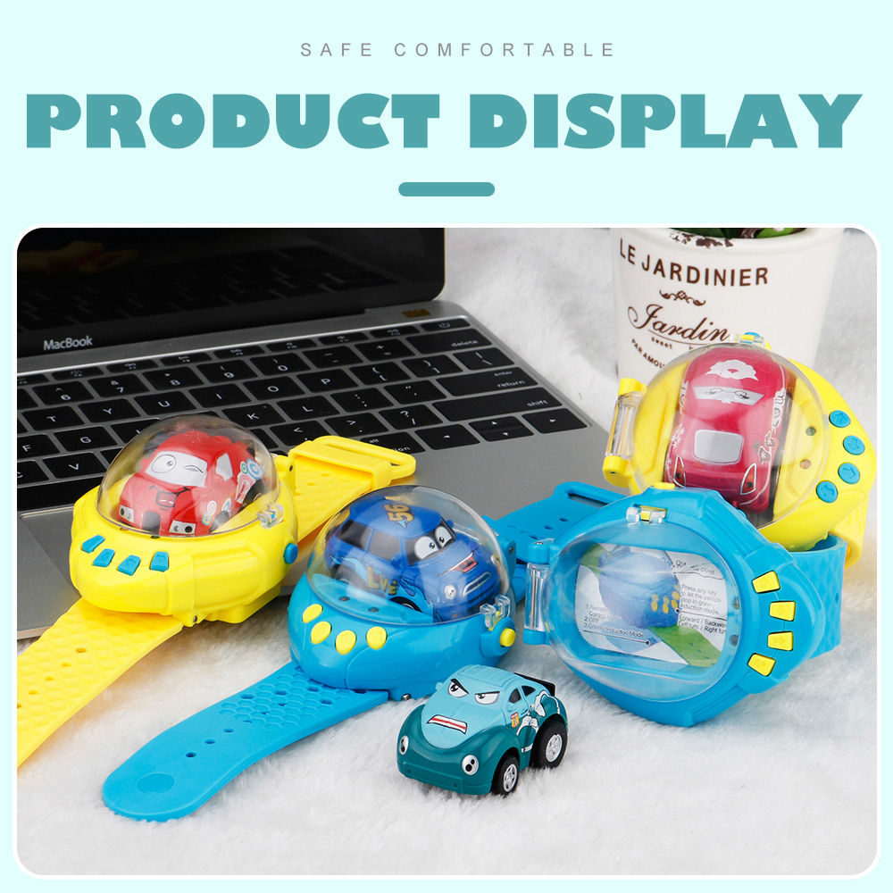 CREATE TOYS 8022 1:58 2.4G Gravity Sensor Watch Control Mini RC Car Toys Gift RTR - Dark Green