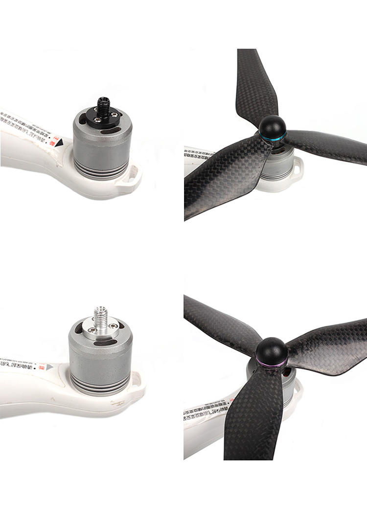 1Pair Sunnylife 9450S Full Carbon Fiber Self-locking 3-Blade Propeller for DJI Phantom 4/Pro/Pro+/Advanced/Advanced+