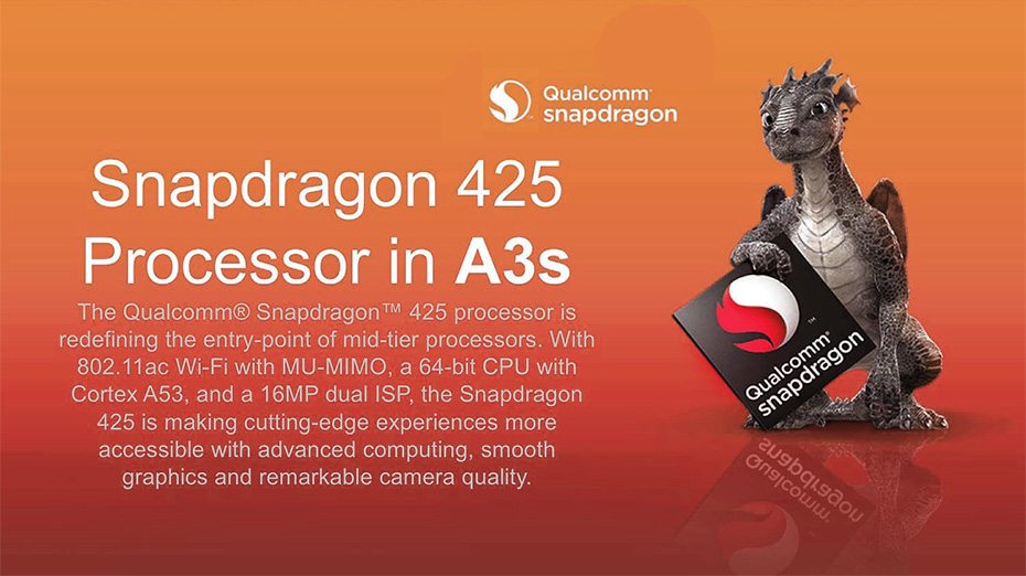 [HK Stock]China Mobile A3s 5.2 Inch 4G LTE Smartphone 2GB RAM 16GB ROM Snapdragon 425 Quad Core Touch ID VoLTE - Silver