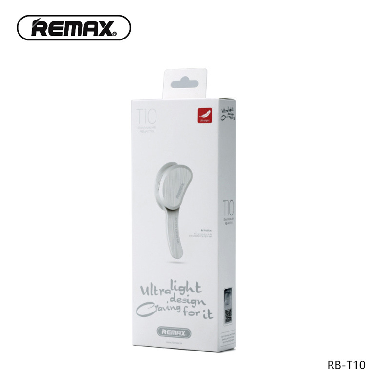 REMAX RB-T10 Wireless Bluetooth Headphone with Mic Multi-Point Connection - Black