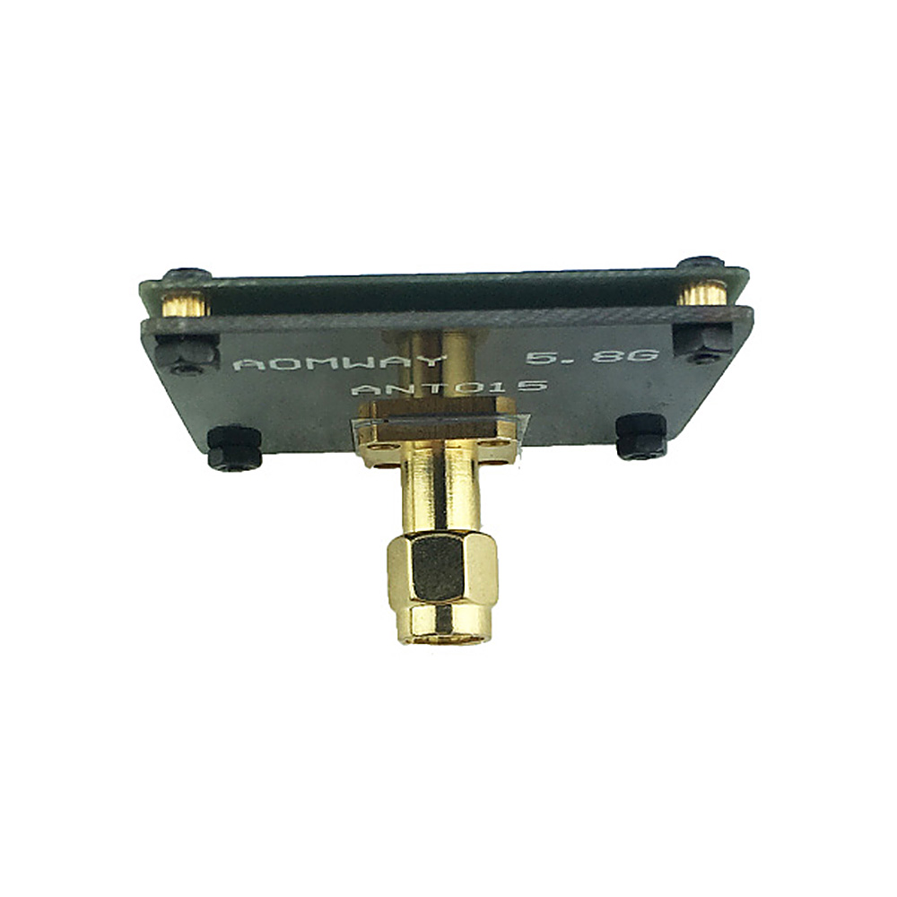 Aomway ANT015 5.8GHz 8dBi Right Hand Circular Polarized RHCP RX FPV Flat Antenna - SMA Male