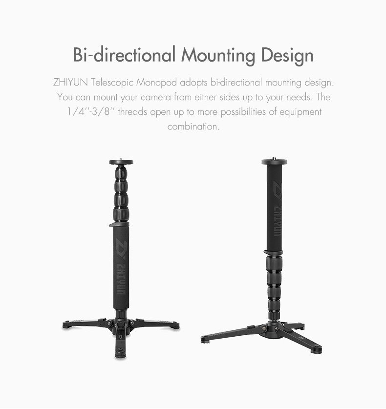Zhiyun Crane 2 Handheld Gimbal Spare Parts Telescopic Monopod