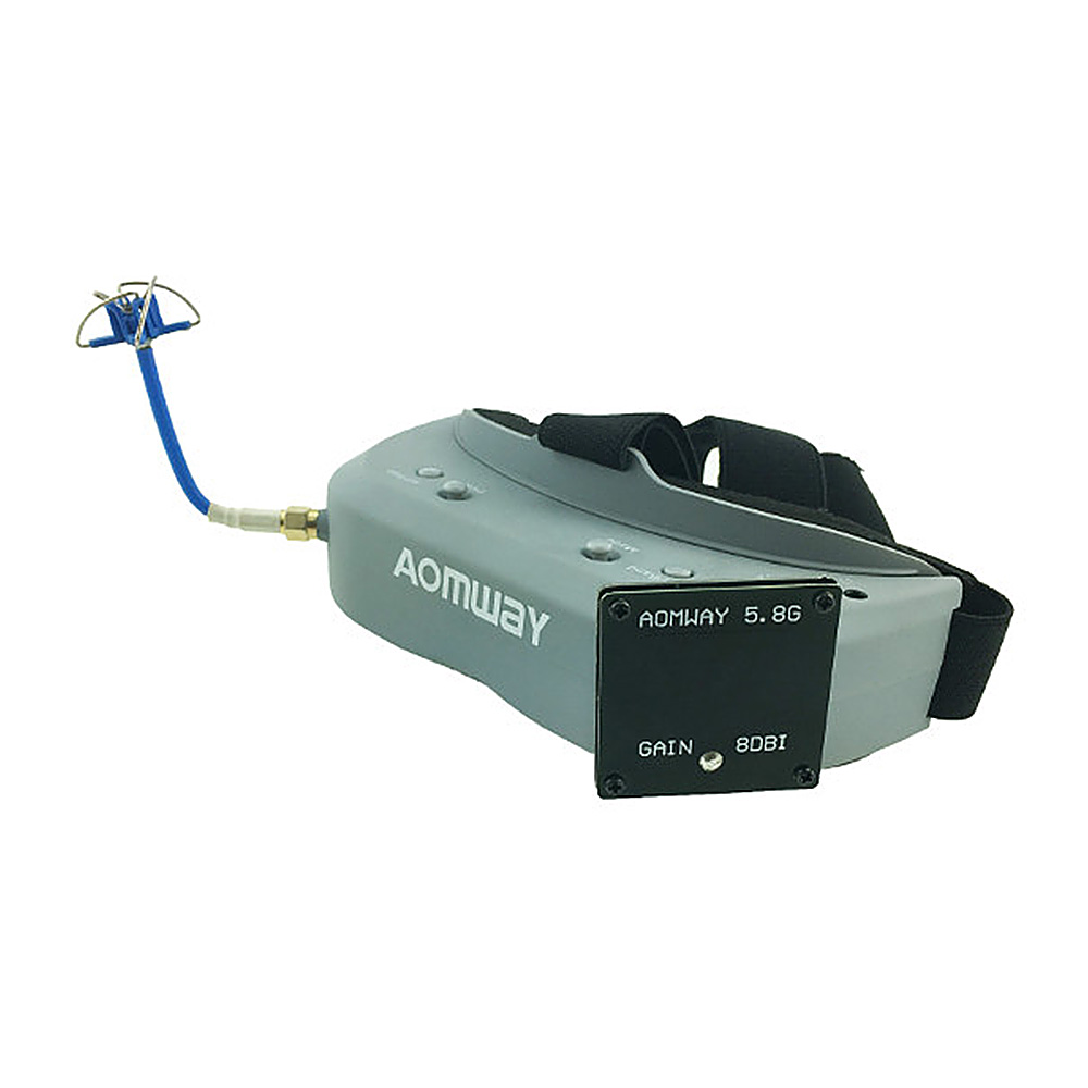 Aomway ANT015 5.8GHz 8dBi Right Hand Circular Polarized RHCP RX FPV Flat Antenna - SMA Male