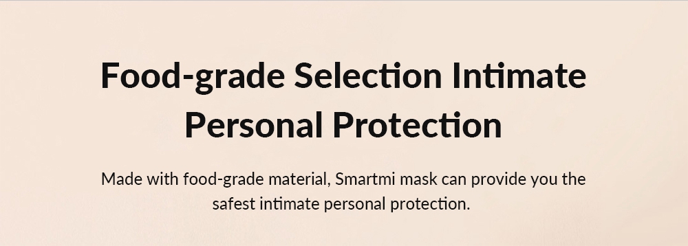 Xiaomi Mijia Smartmi Filter Mask Block 97% PM 2.5 With Ventilating Valve 3 PCS - Black