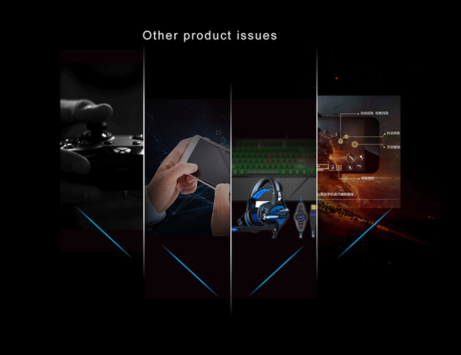 Handjoy K1 Mobile Game RGB Mechanical Keyboard 28 Keys Brown Switches for Android/IOS Mobile Devices - Black