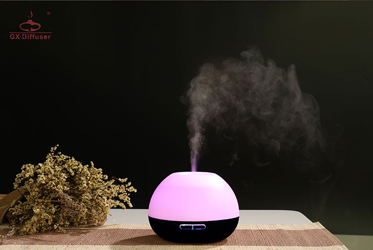 GX.Diffuser GX-19K 300ml Ultrasonic Essential Oil Diffuser Cool Mist Humidifier Timer Setting LED Night Light -Wood