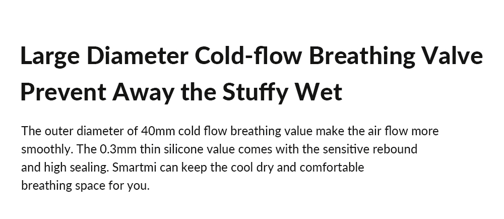 Xiaomi Mijia Smartmi Filter Mask Block 97% PM 2.5 With Ventilating Valve 3 PCS - Black