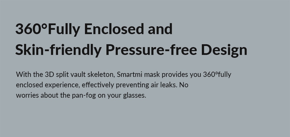 Xiaomi Mijia Smartmi Filter Mask Block 97% PM 2.5 With Ventilating Valve 3 PCS - Black