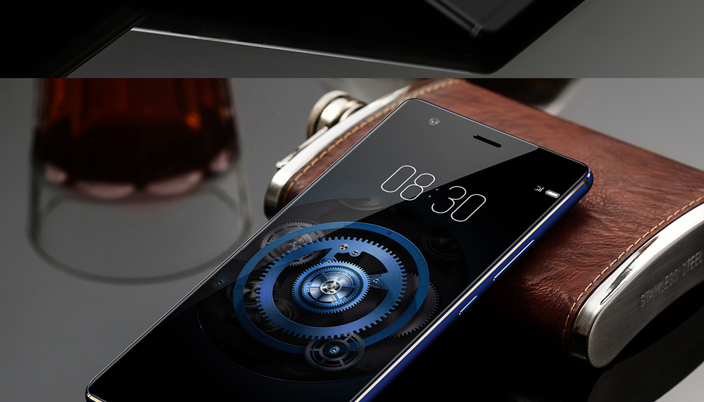 [Germany Stock][Official Global Version]ZTE Nubia Z17 Lite 5.5 Inch Smartphone 6GB 64GB 13.0MP Dual Rear Camera Snapdragon 653 Octa Core Android 7.1 NFC QC3.0 Metal Body - Black Gold