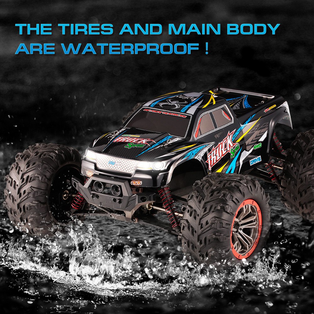 XLH 9125 1:10 2.4G 4WD Brushed High Speed Off-road RC Car RTR - Blue