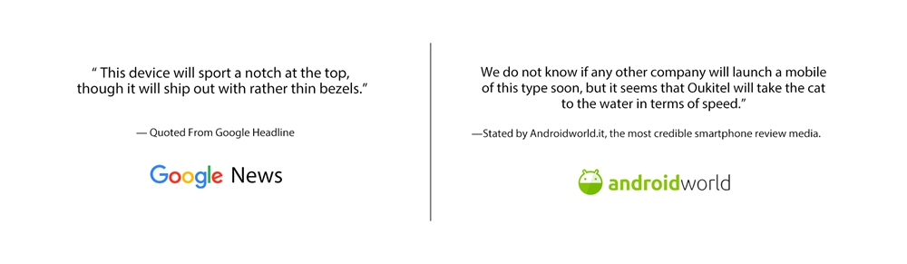 [HK Stock]OUKITEL U18 5.85 Inch Smartphone Full Screen Display MT6750T Octa Core Android 7.0 4GB RAM 64GB ROM 4000mAh Face ID - Black