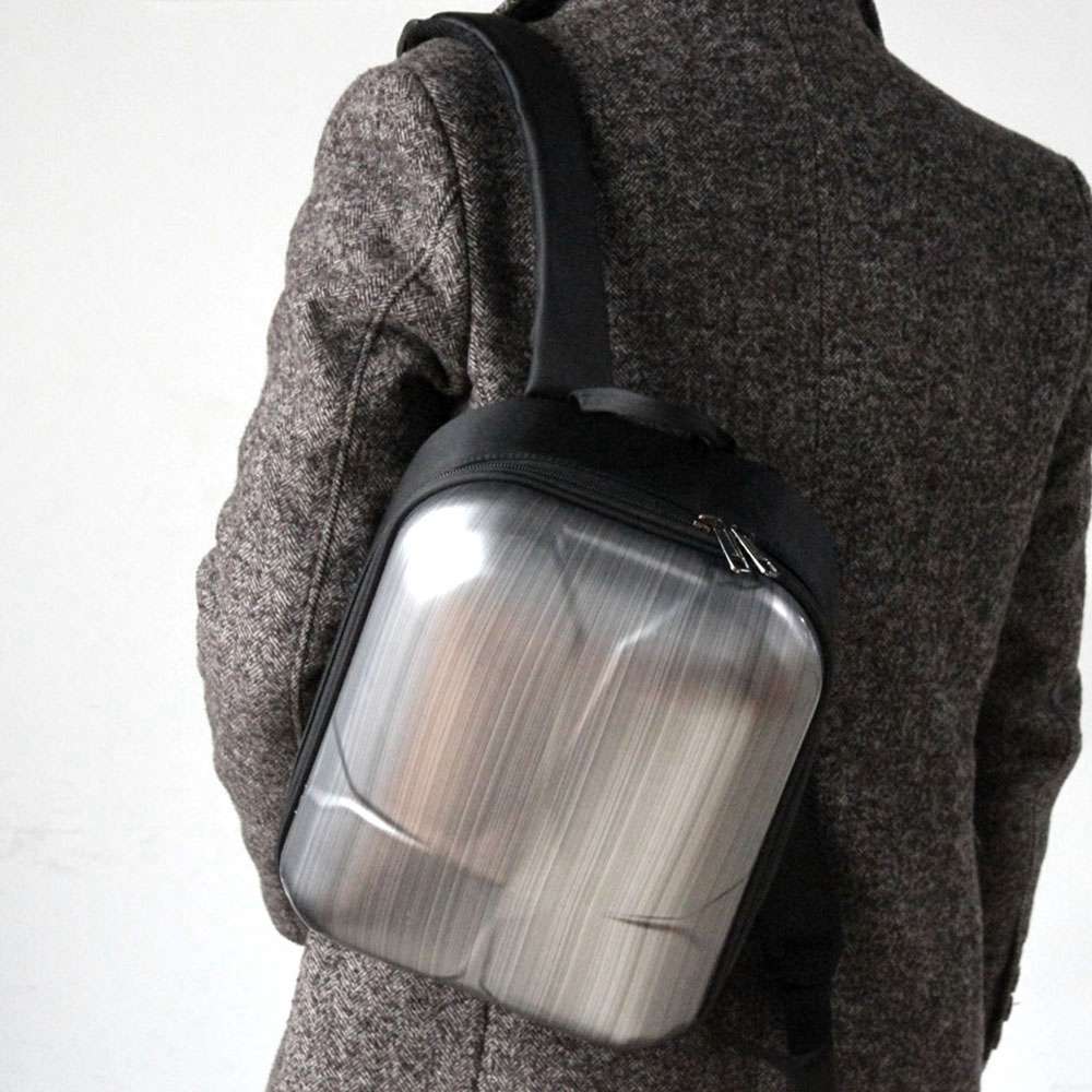 Sunnylife Hard Shell Mini Backpack for DJI Mavic Air - Silver