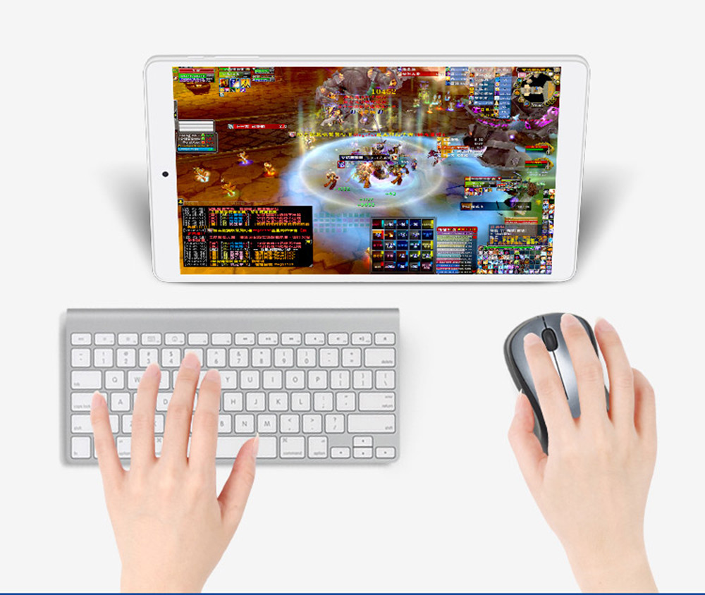 Teclast X80 Pro Tablet PC 8" Dual OS Intel Cherry Trail X5 Z8350 1.92GHz Quad Core 2GB RAM 32GB ROM Dual Cameras Wifi HDMI - White