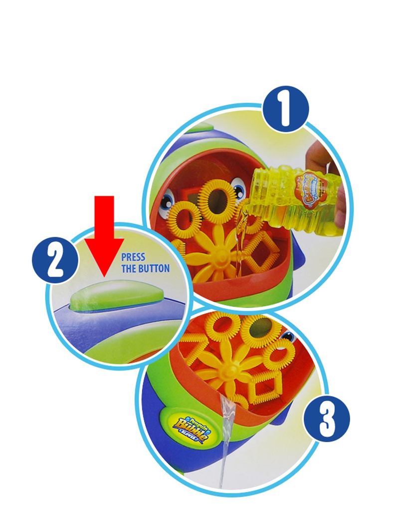 CIKOO Bubble Gun Bubble Blower Penguin Toy Essential In Summer Outdoor Kids Toys