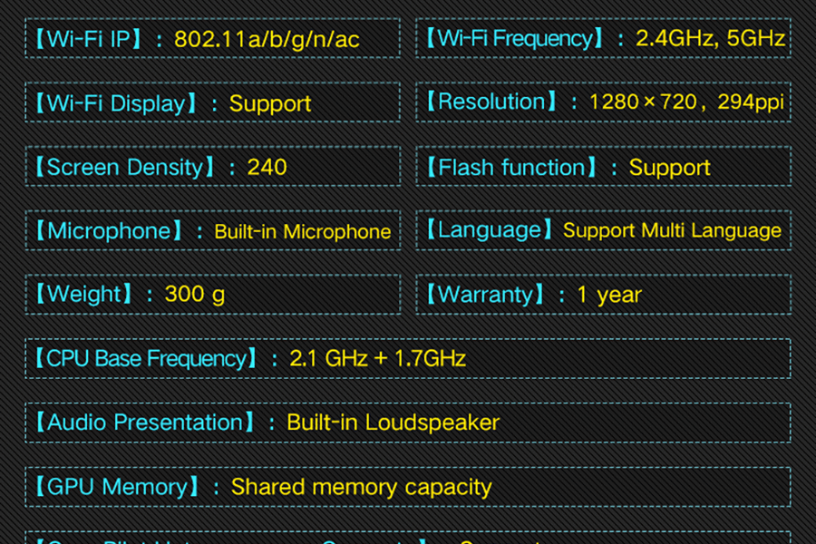 GPD XD Plus Gamepad Tablet PC MT8176 Quad Core 5.0 Inch 1280*720 Android 7.0 Handheld Game 4GB RAM 32GB ROM - Black