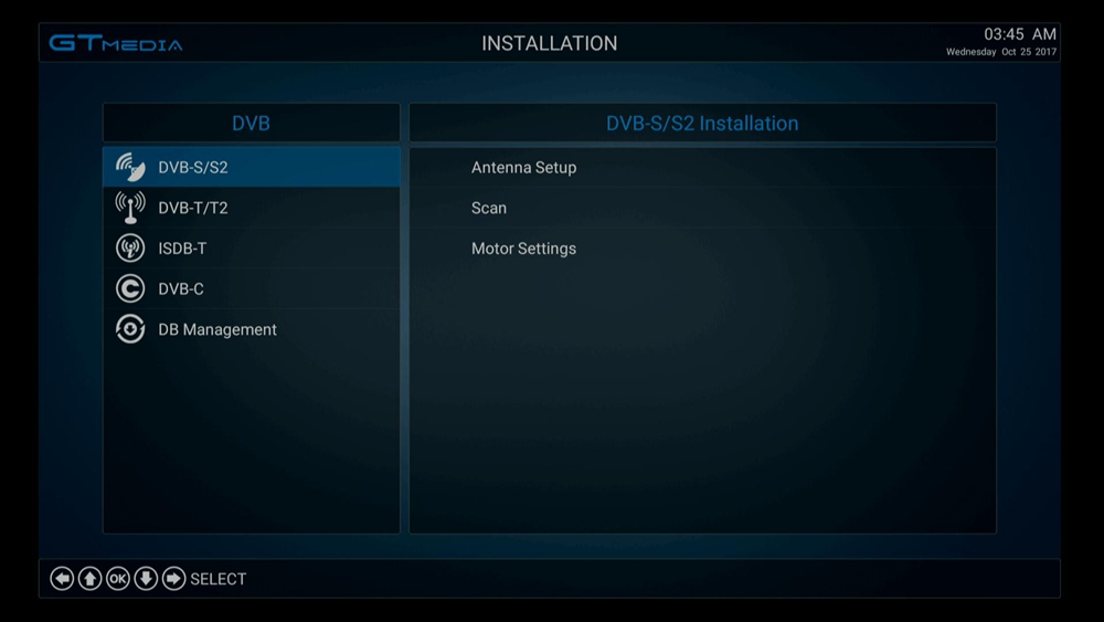 [Germany Stock]GTMEDIA GTC DVB-T2/S2/C ISDB-T S905D DDR4 2GB eMMC 16GB 4K TV BOX GT Media APK 1500+ European Live Channels VOD Support Cccam Newcam Powervu Biss Key